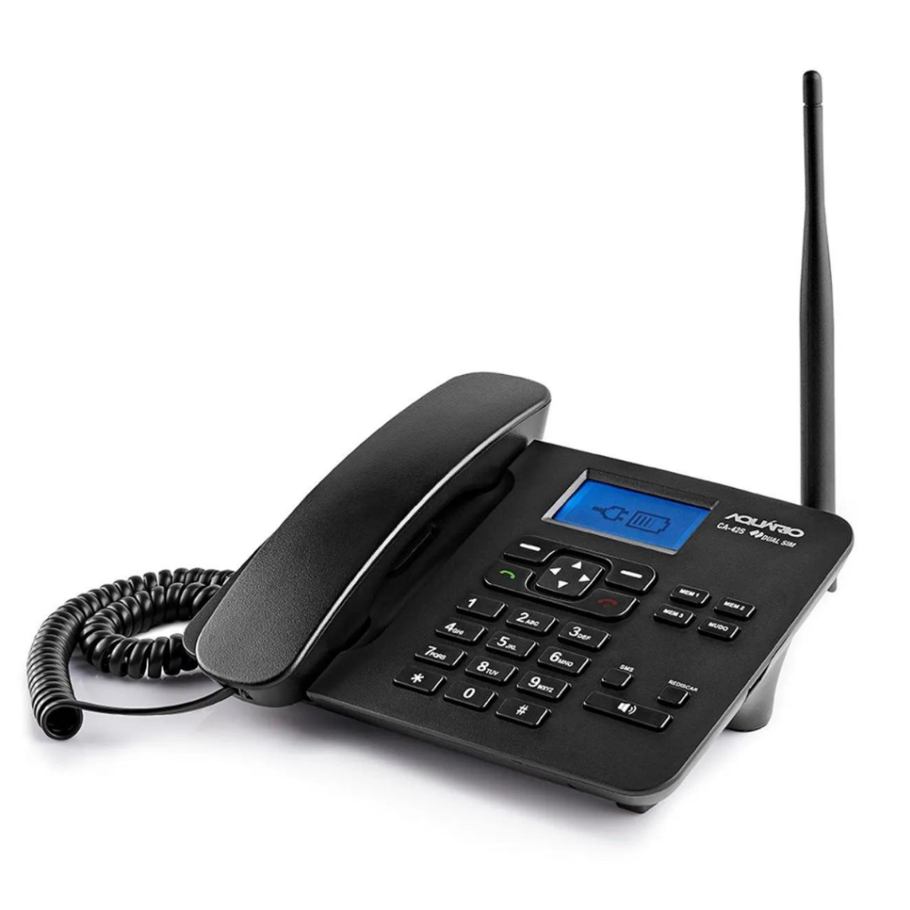 Telefone Celular De Mesa Rural Ca42-s 2g Aquário