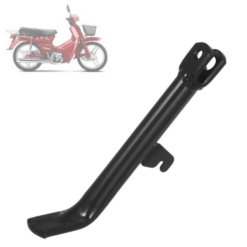 Cavalete Lateral Preto Peça De Reposição Pro Tork Para Moto  Star 50 Traxx Sem Borracha