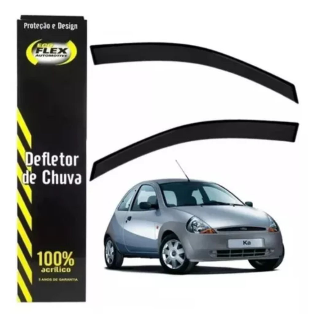 Canaleta Calha Chuva Ford Ka 97 98 99 2000 13 2 Portas