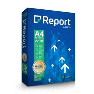 Pacote Sulfite Report A4 Branco Impressão em Oferta na Shopee