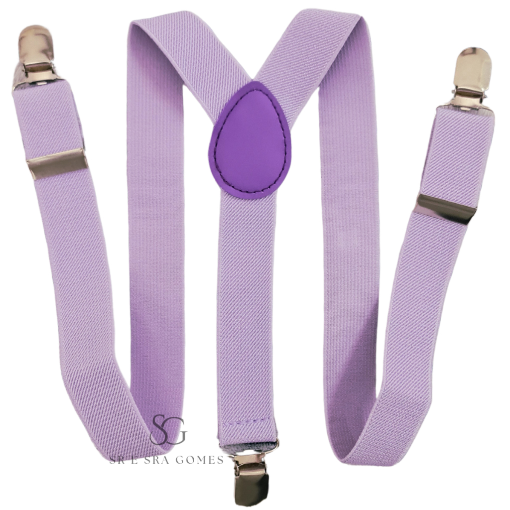 Suspensório Lavanda Infantil