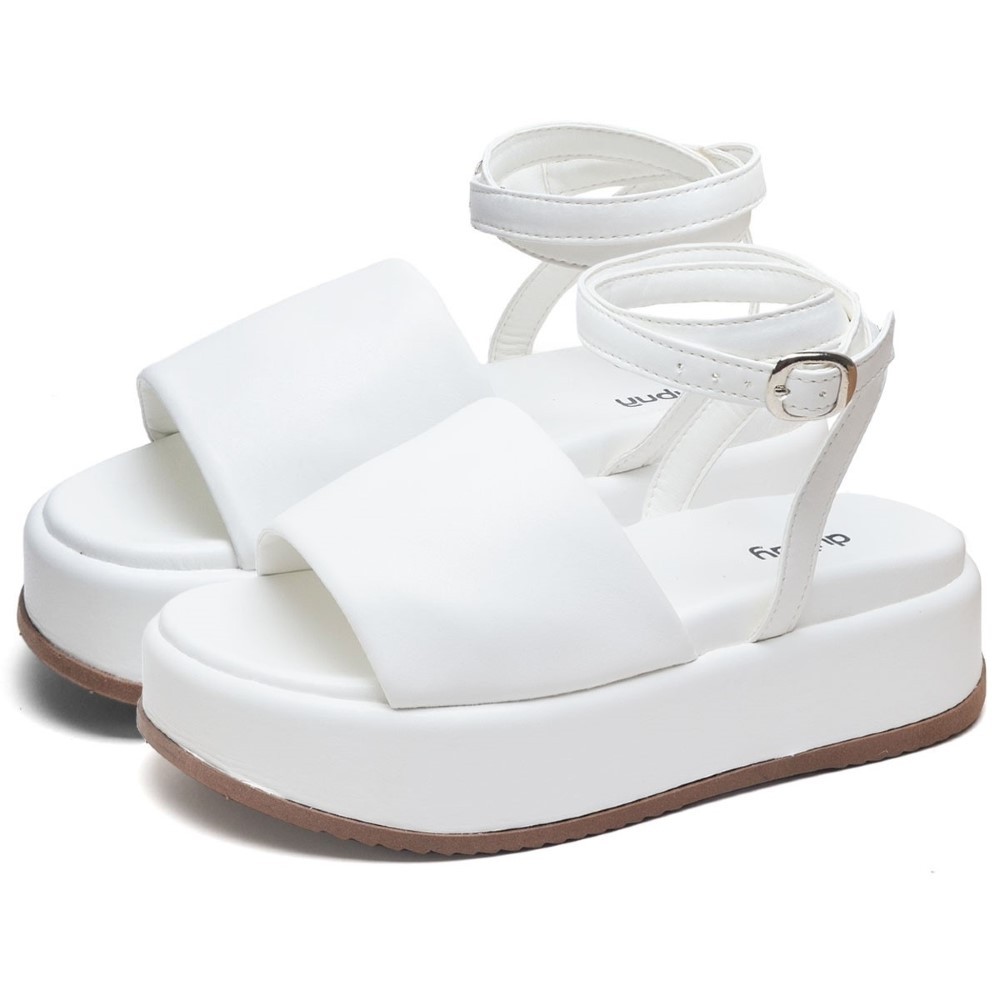 Sandalia Papete Dubuy Tamanco Feminino Branco Madu 2065DB em Oferta na Shopee