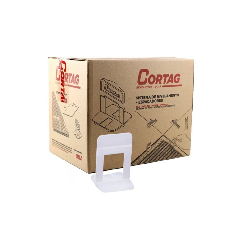 Espaçador Nivelador 1,5mm Slim (Caixa c/ 1000 Unidades) - Cortag em Oferta na Shopee