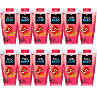 Suco Kapo Del Valle Sabor Morango Cx. C/12 Unid. Lanche Kids