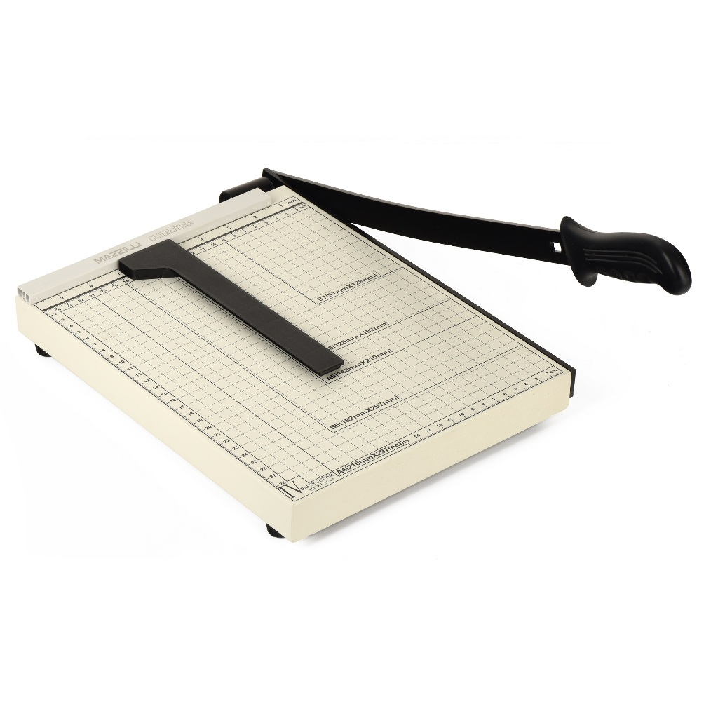 Guilhotina Papel A4 C/ 30 Cm P/ Ate 10 Folhas C/ Travamento em Oferta na Shopee