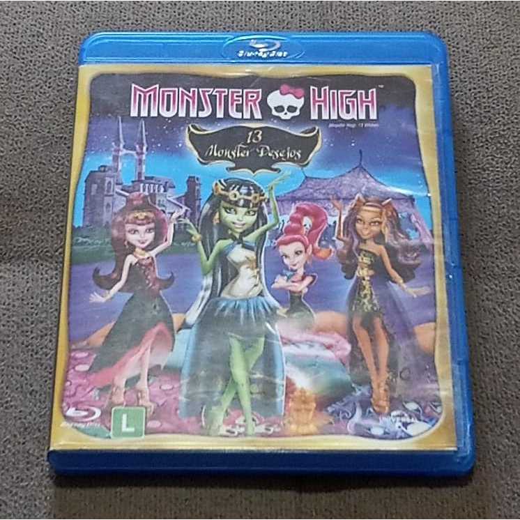 Blu-Ray - Monster High - 13 Monster Desejos