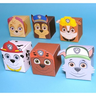 Caixas Cubo Patrulha Canina, 6x6cM em Oferta na Shopee