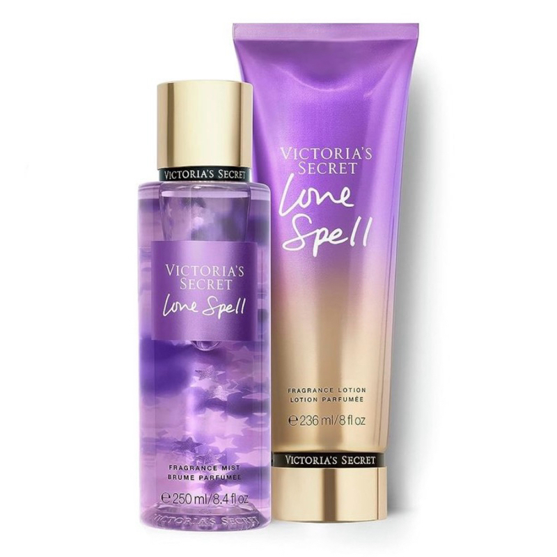 Victoria's Secret Body Splash + Creme Love Spell original importado.