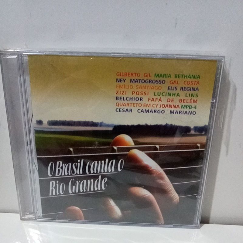 Cd O Brasil Canta O Rio Grande Gal Costa, Belchior , Lucinha Lins, Zizi Possi, Gilberto Gil...Novo de Fabrica Original