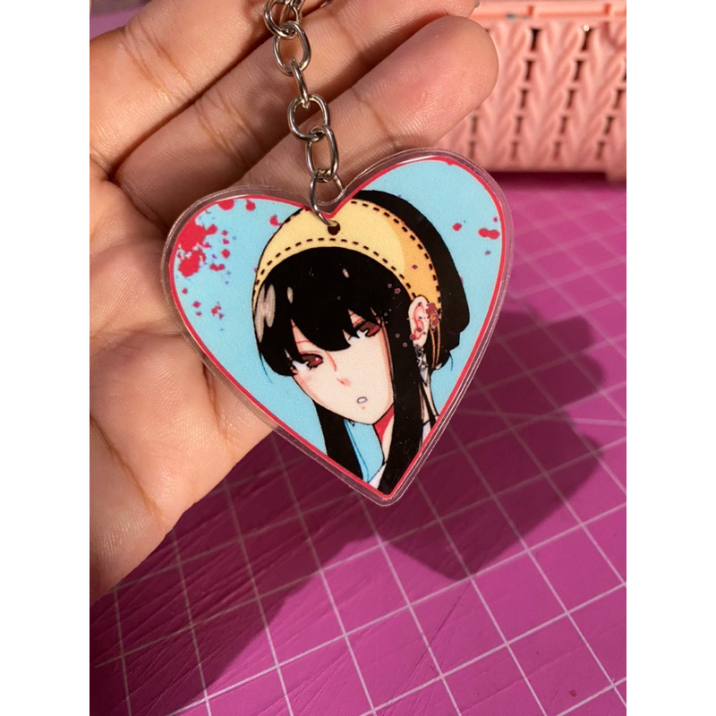 Chaverio em polaseal coração Spy x Family Yor