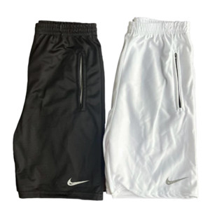 Kit 2 Shorts Bermuda Dry Fit Esportiva Treino Com Ziper No Bolso