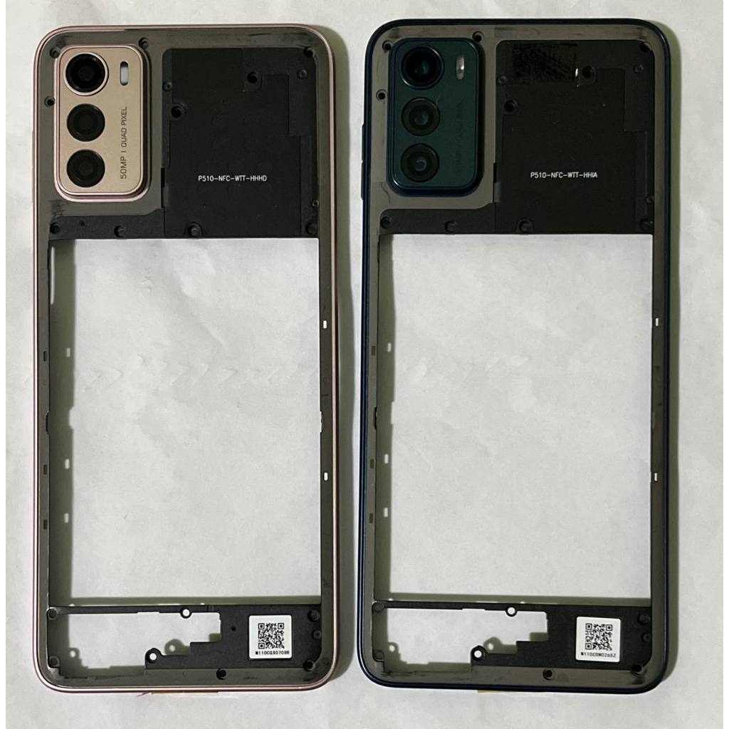 Chassi Carcaça Aro Lateral + Lente Das Câmera+Botão Volume Externo Compatível Moto G42 Xt2233