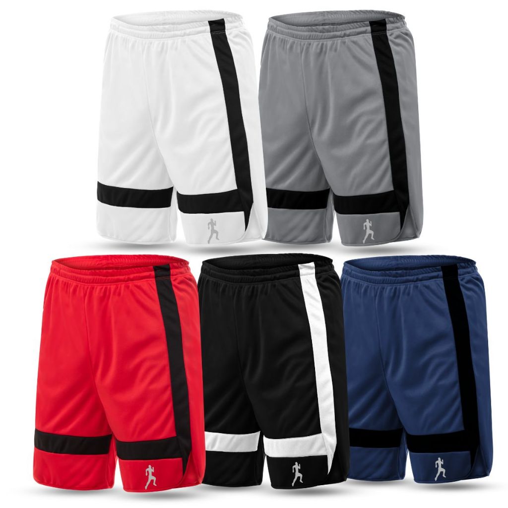 Kit 5 Bermudas Shorts Masculino Dry Fit Academia Treino