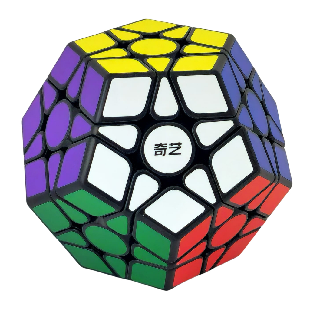 Cubo Mágico Megaminx QIYI  Profissional, Dodecaedro (12 Lados) em Oferta na Shopee