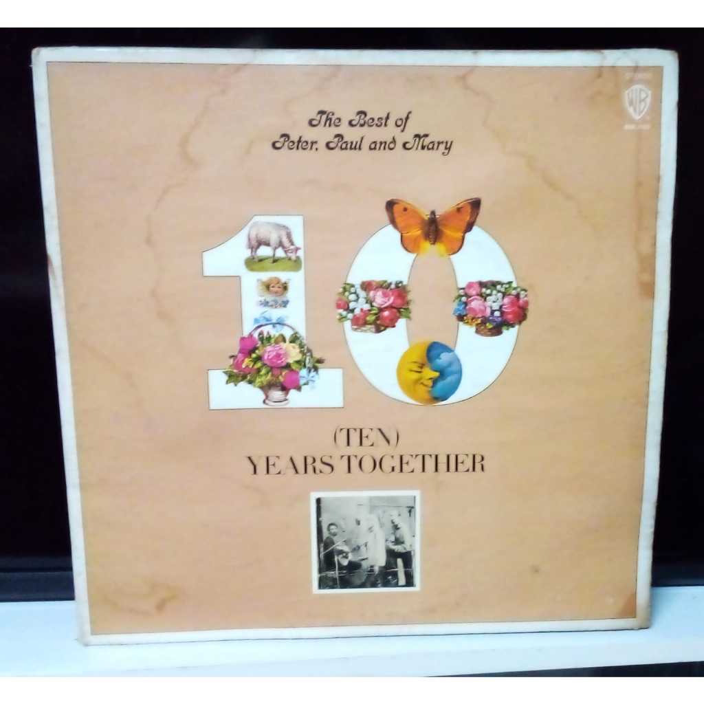 Lp The Best of Peter, Paul and Mary (pop, folk, country) importado, disco vinil