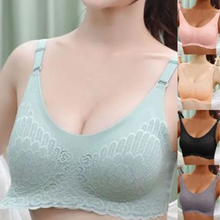 Kit 5 Sutia Confort 5D Com Bojo Removível Top Soutien Sem Costura Estoque no Brasil