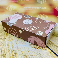 10~50 Caixa Pascoa P/ 8 Doces Feliz Páscoa 2984 IDEIA (PASCOA IDEIA OUTLET) OFERTA