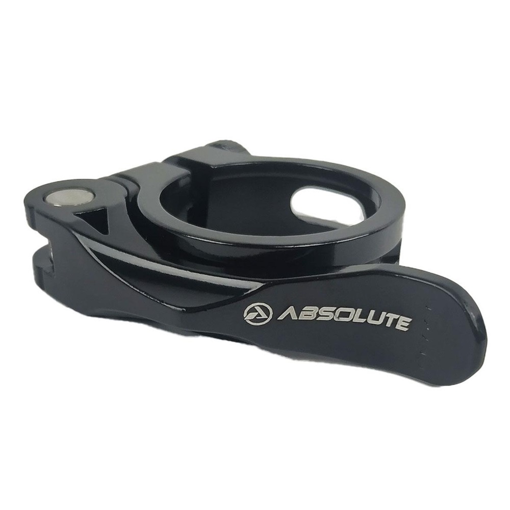 Abraçadeira De Selim Canote Absolute Preta 31.8mm Blocagem