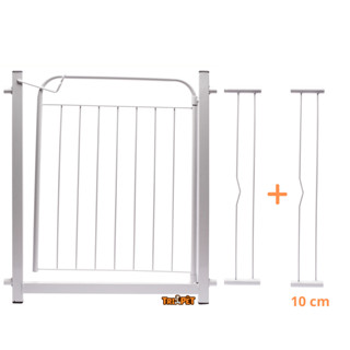 Grade De Proteção para Pet Cães Bebês e Crianças Para Portas Portão Branco - 90cm em Oferta na Shopee
