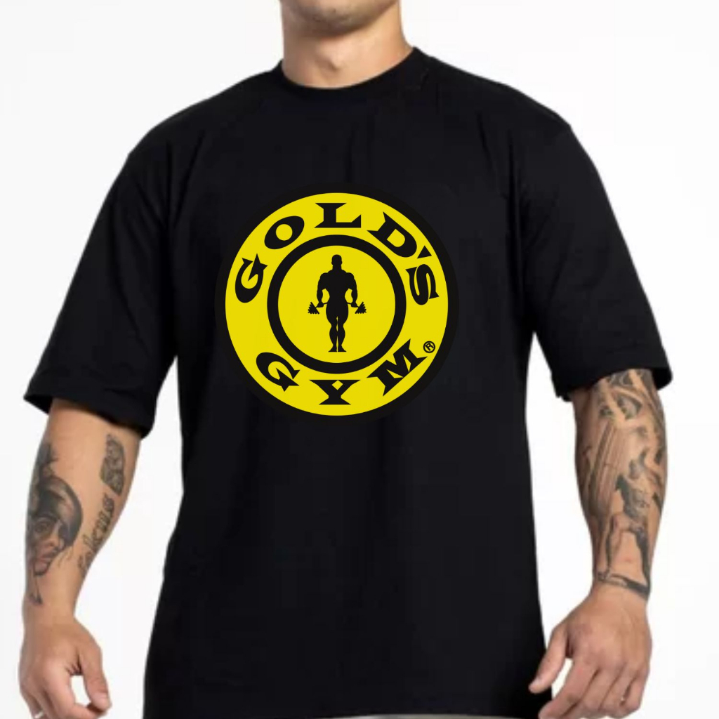 Camiseta Grande Oversized Academia Estampado Power Musculação Camisão Lançamento