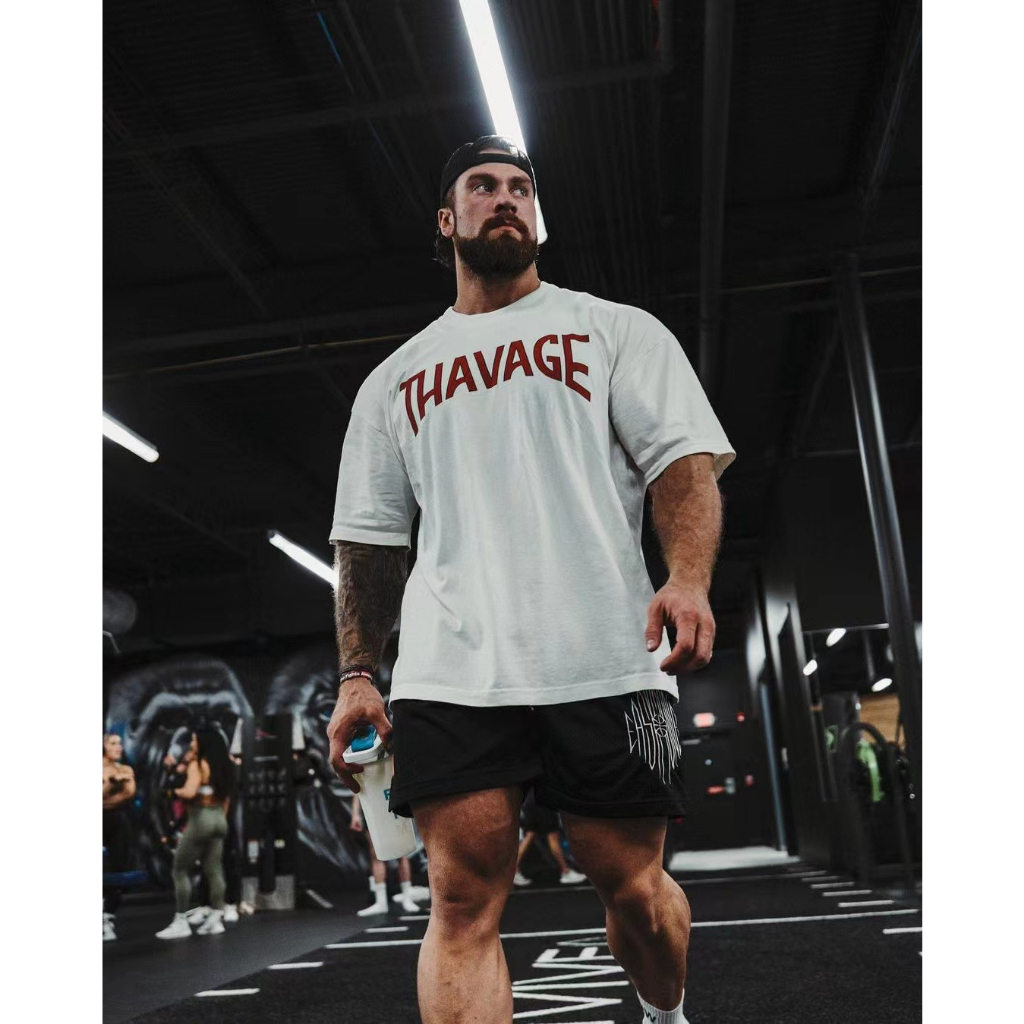 Camisa Camiseta Streetwear Estilo Oversized Para Academia Treino Bodybuilder Musculação Premium