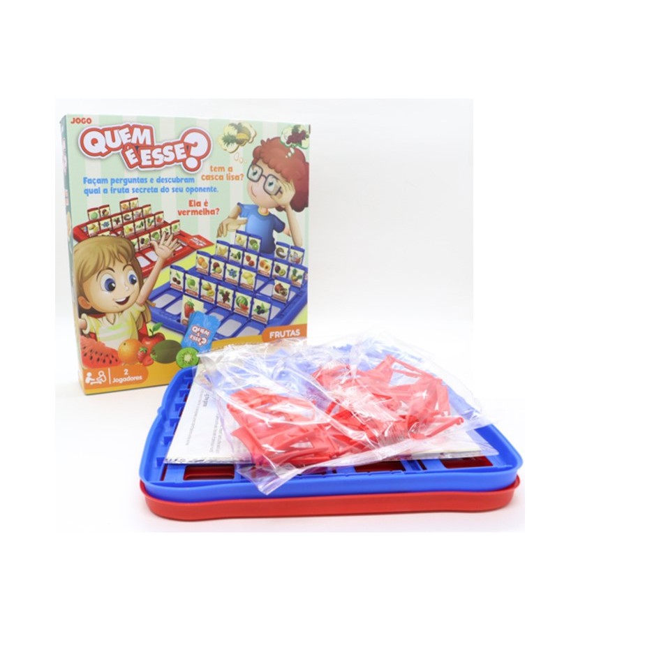 Jogo da Memória Infantil Quem é Esse Frutas - Shiny Toys em Oferta na Shopee