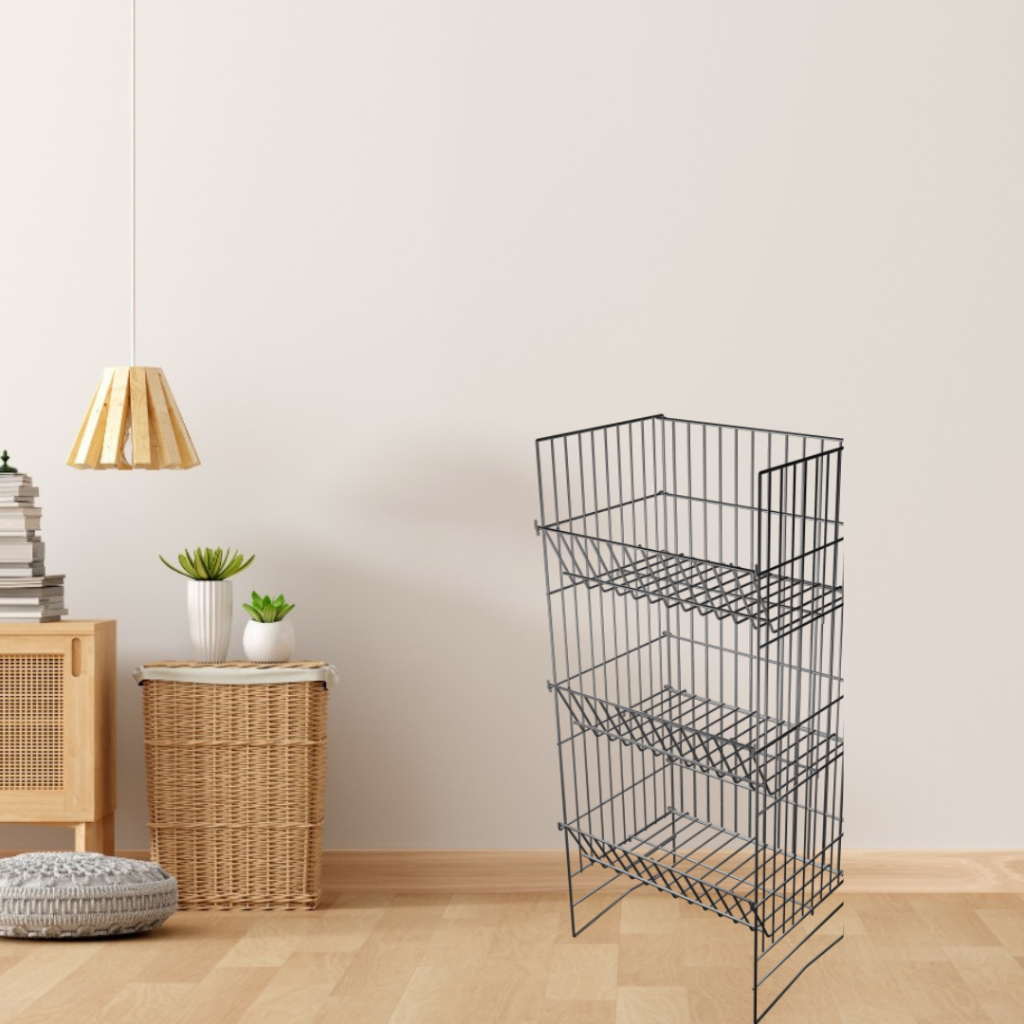 Cesto Organizador Aramado Container em Oferta na Shopee