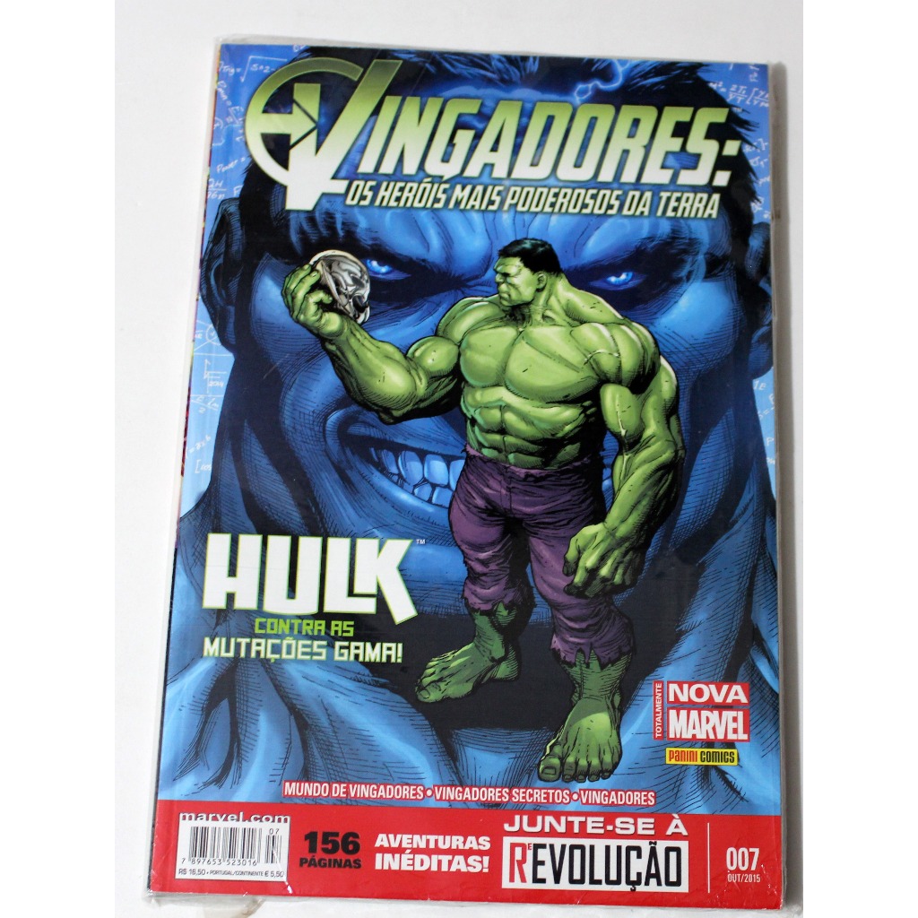 HQ Vingadores: Os heróis Mais Poderosos da Terra 07 - Hulk contra as Mutações Gama