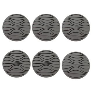 6 Porta Copos Emborrachado Lavável, flexível, alta durabilidade Personalizado Abstato em Oferta na Shopee