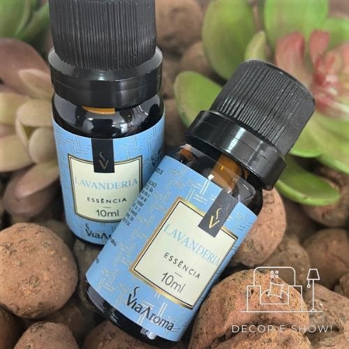 Essência Para Aromatizador Elétrico 10ml Essência Lavanderia Via Aroma em Oferta na Shopee