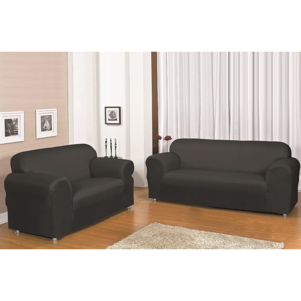 Capa Protetor de sofa Coladinha em malha Gel para 2 e 3 lugares. Disponível em diversas cores