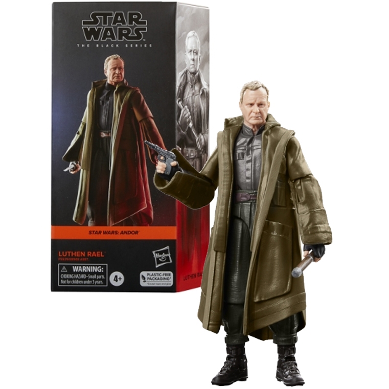 BONECO FIGURA LUTHEN RAEL STAR WARS BLACK SERIES ANDOR HASBRO F5529