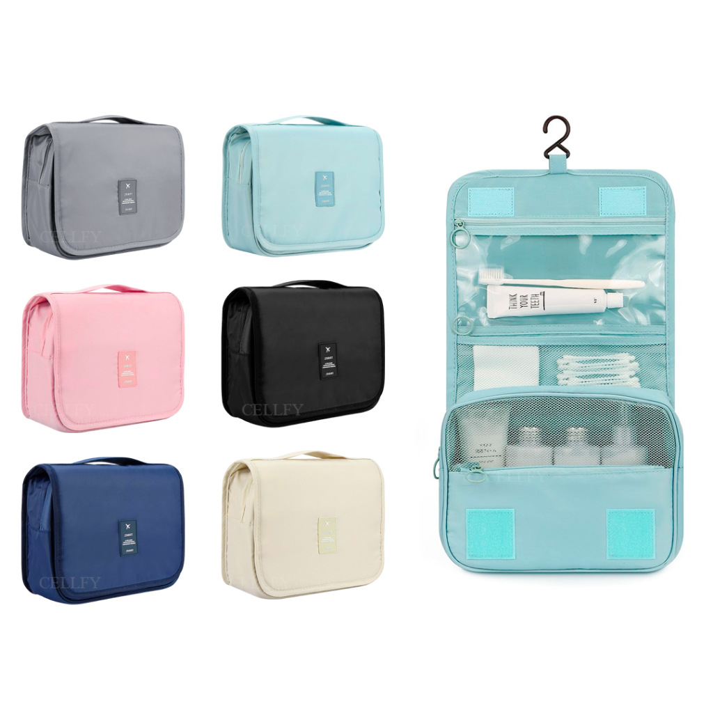 Necessaire Organizadora de Mala Higiene Pessoal p/Viagem Divisórias