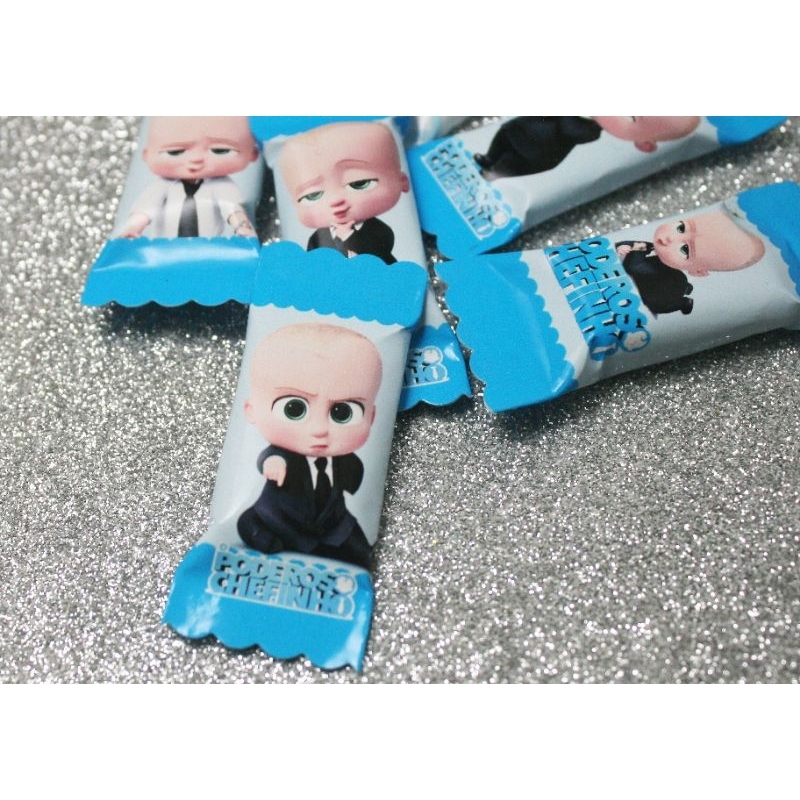 100 Balas Personalizadas Poderoso Chefinho Lembrancinha Aniversário