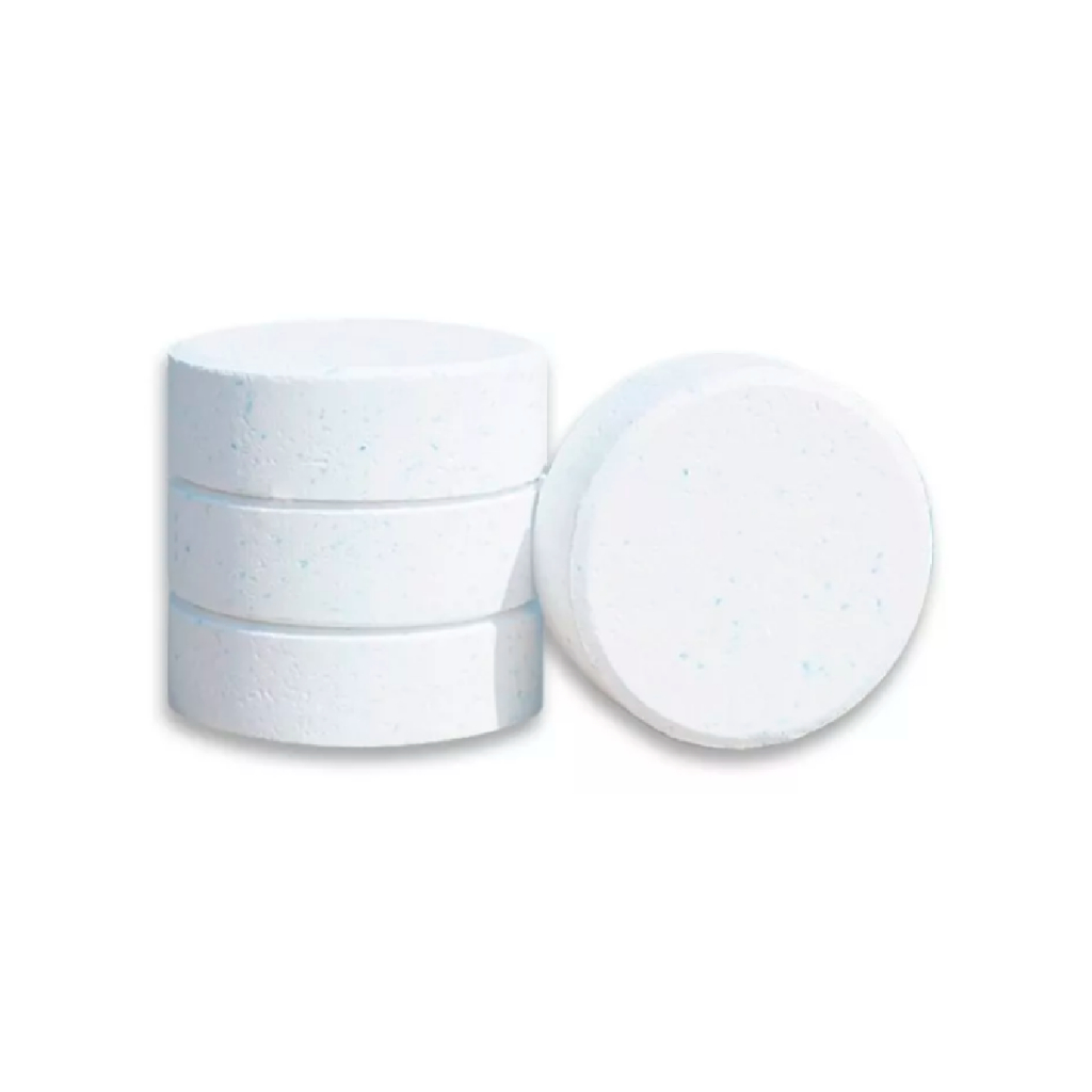 Pastilha De Cloro 200g  Clarificante Para Piscina Limpeza Completa em Oferta na Shopee