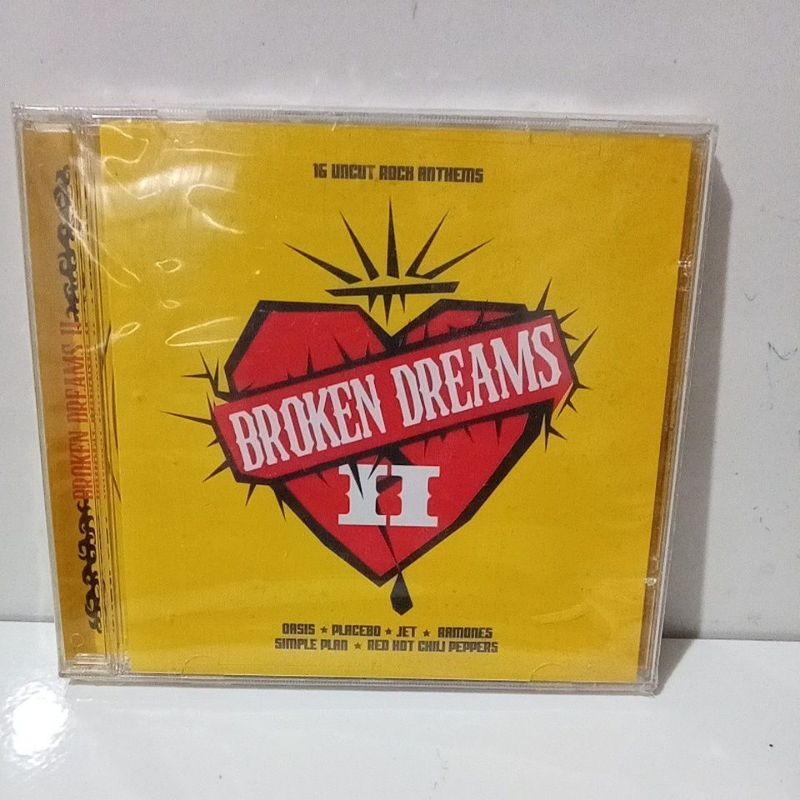 Cd Broken Dreams 2 Vários Artistas Oasis,Placebo,Linkin Park,Deftones,Jet...Novo de Fabrica Original