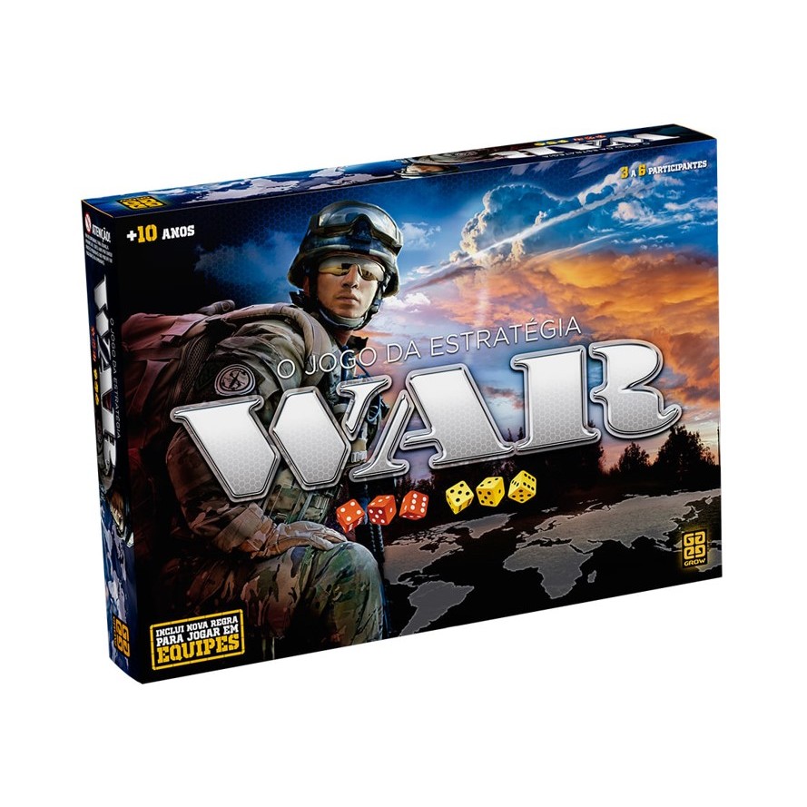 Jogo War da Grow! - Hobbies & Collections