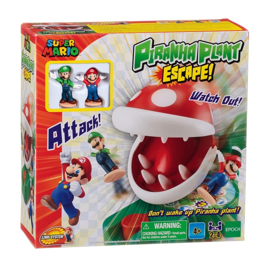 Super Mario Jogo Piranha Plant Escape! - Epoch em Oferta na Shopee