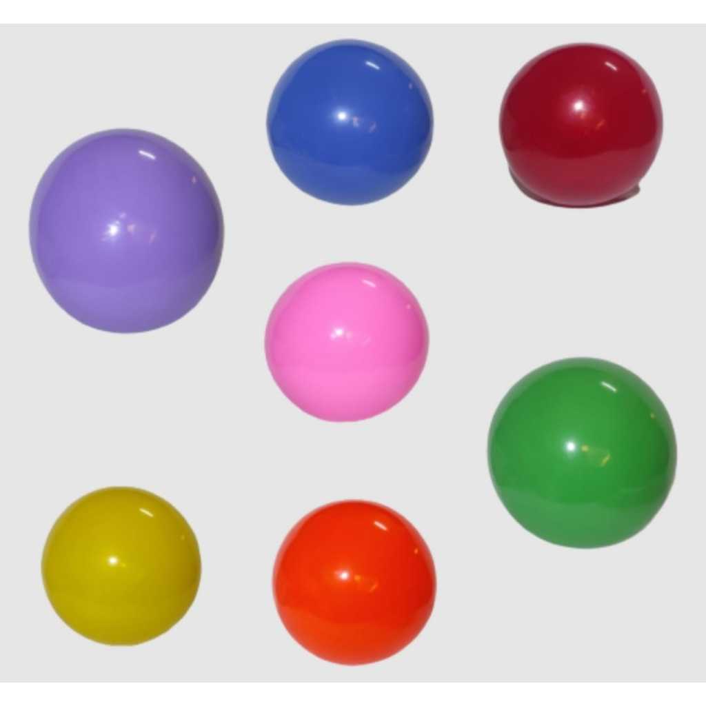 BOLA VINIL COLORIDA COM 30UND