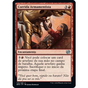 Corrida Armamentista - Magic The Gathering