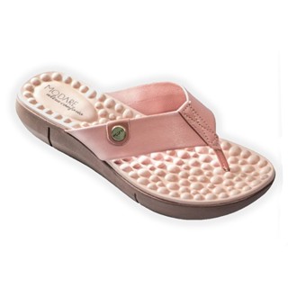 Chinelo Ortopedico Modare Feminino Esporão Massageador Macio Nude Camel