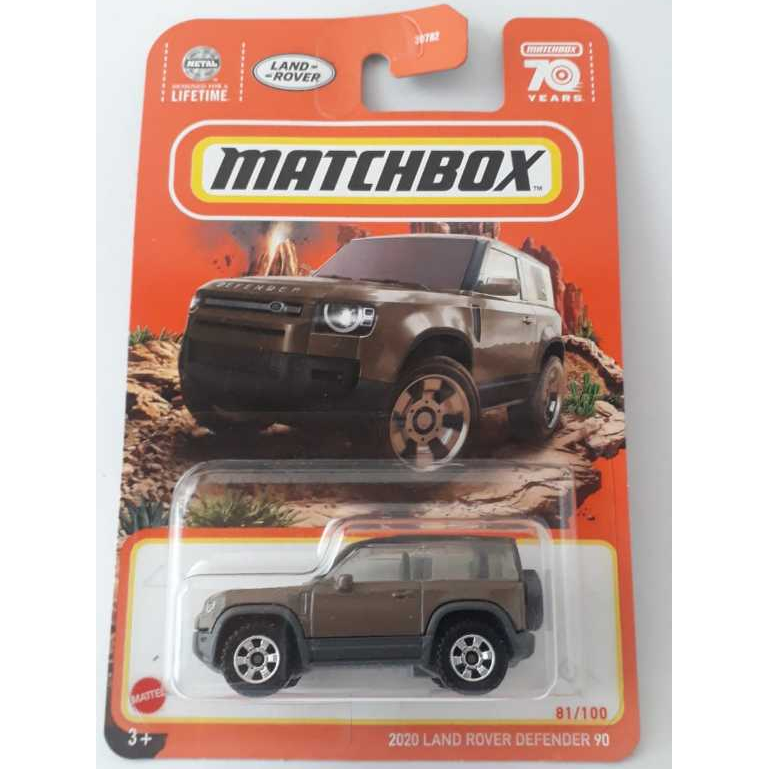 2020 Land Rover Defender 90 - 2023 - Matchbox - Mattel - 70 Anos - Lote J - Miniatura