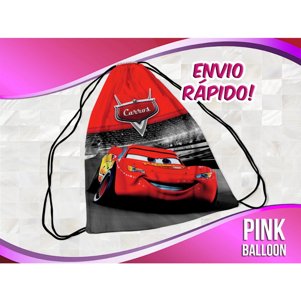 MOCHILINHA CARROS (ENVIO RÁPIDO) - SACOLINHA LEMBRANCINHA em Oferta na Shopee