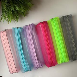 Estojo Porta Objetos de Poliamida Fibra Transparente - Interponte / WX Gift