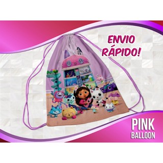 MOCHILINHA CASA MÁGICA DA GABBY (ENVIO RÁPIDO) - SACOLINHA LEMBRANCINHA em Oferta na Shopee