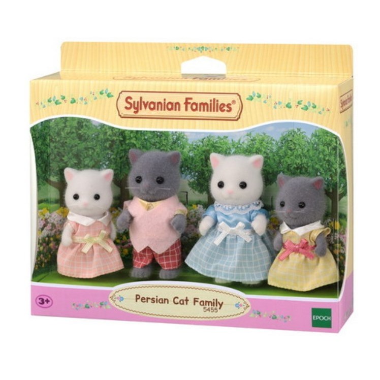 Sylvanian Families Família dos Gatos Persas - Epoch em Oferta na Shopee