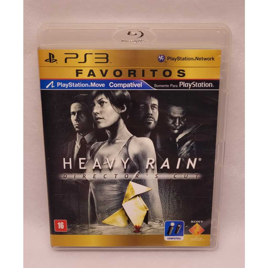 Heavy Rain Original Ps3 Completo Mídia Física Playstation