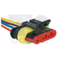 Chicote Reparo Farol Iveco Stralis Bomba Combustível Palio - 4V