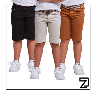 Kit 3 Bermuda Jeans Infantil Masculino
