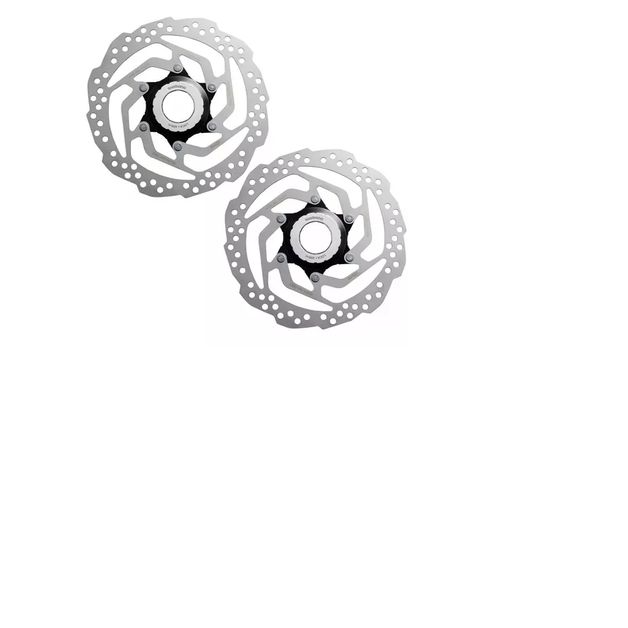 2 Disco Rotor Shimano Rt10 160mm 210g Centerlock par completo cor preta do anel de fixaçao em Oferta na Shopee